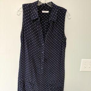 Equipment polka dot mini dress
